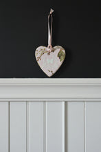 Load image into Gallery viewer, Hanging Ceramic Heart - Soft Pink
