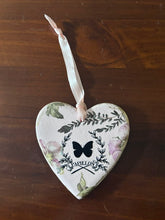 Load image into Gallery viewer, Hanging Ceramic Heart - Soft Pink
