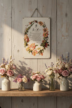 Load image into Gallery viewer, Floral Wall Hanging
