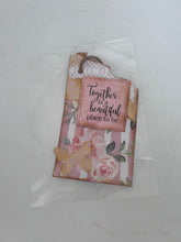 Load image into Gallery viewer, Rip Tag - Pink Floral Together

