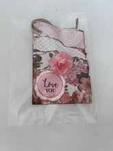 Load image into Gallery viewer, Rip Tag - Apricot Floral Love You
