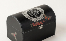 Load image into Gallery viewer, Black Festive Candy Treasure Chest
