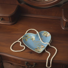 Load image into Gallery viewer, Ceramic Heart Trinket Tray - Wedgewod Blue
