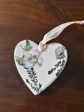 Load image into Gallery viewer, Hanging Ceramic Heart - Soft Pink
