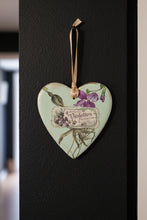 Load image into Gallery viewer, Hanging Ceramic Heart - Sage Green
