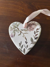 Load image into Gallery viewer, Hanging Ceramic Heart - Soft Pink
